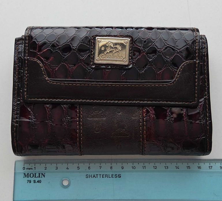 Carteira castanha Cavalinho