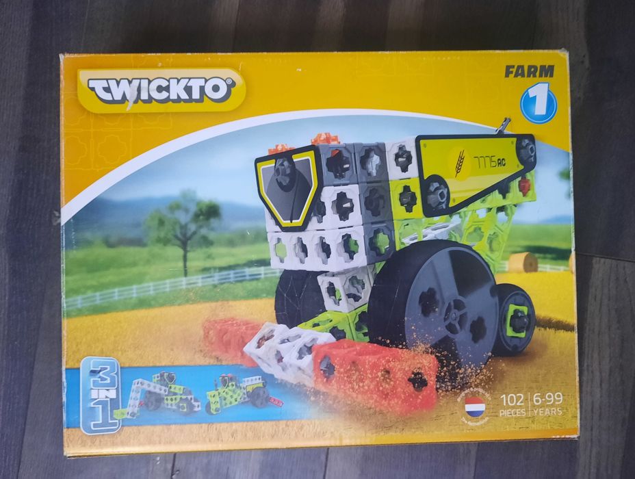 Дитячий конструктор twickto. Техніка 3в1.