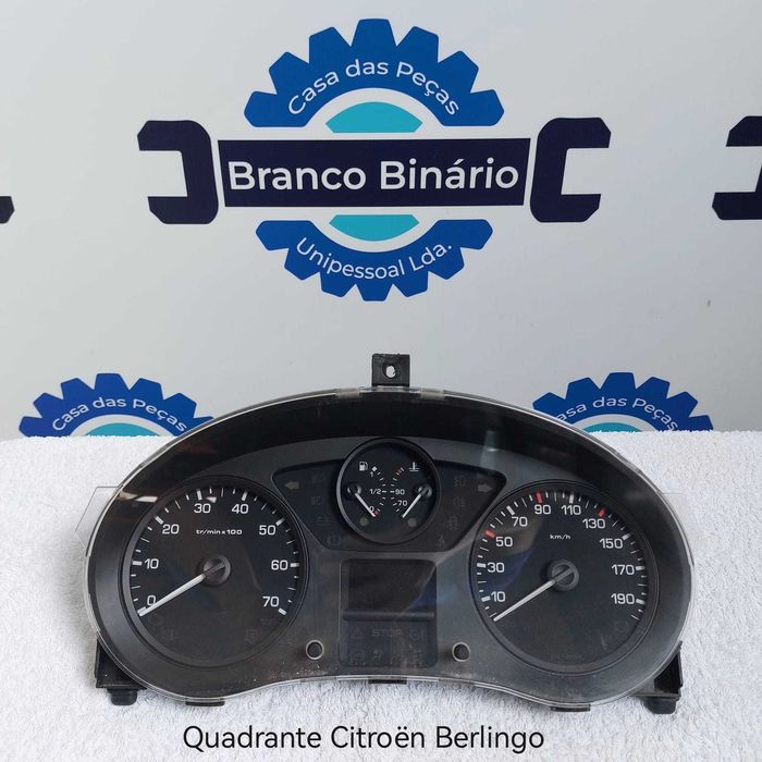 Quadrante  Citroen Berlingo (2012)
Compatível com Peugeot Partner