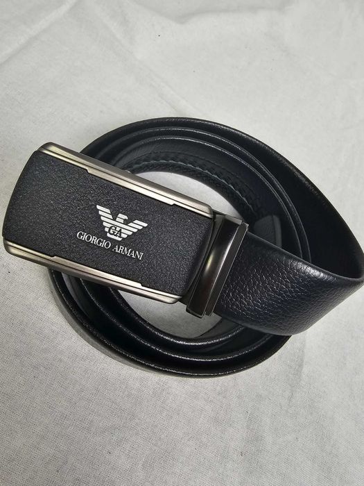 Pasek klamra męski Armani Hugo Boss nowość logowane