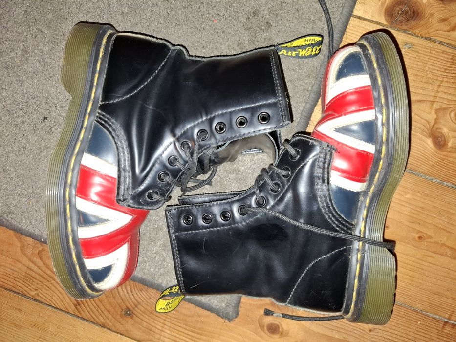 Dr.Martens Union Jack glany, trapery, flaga, 36