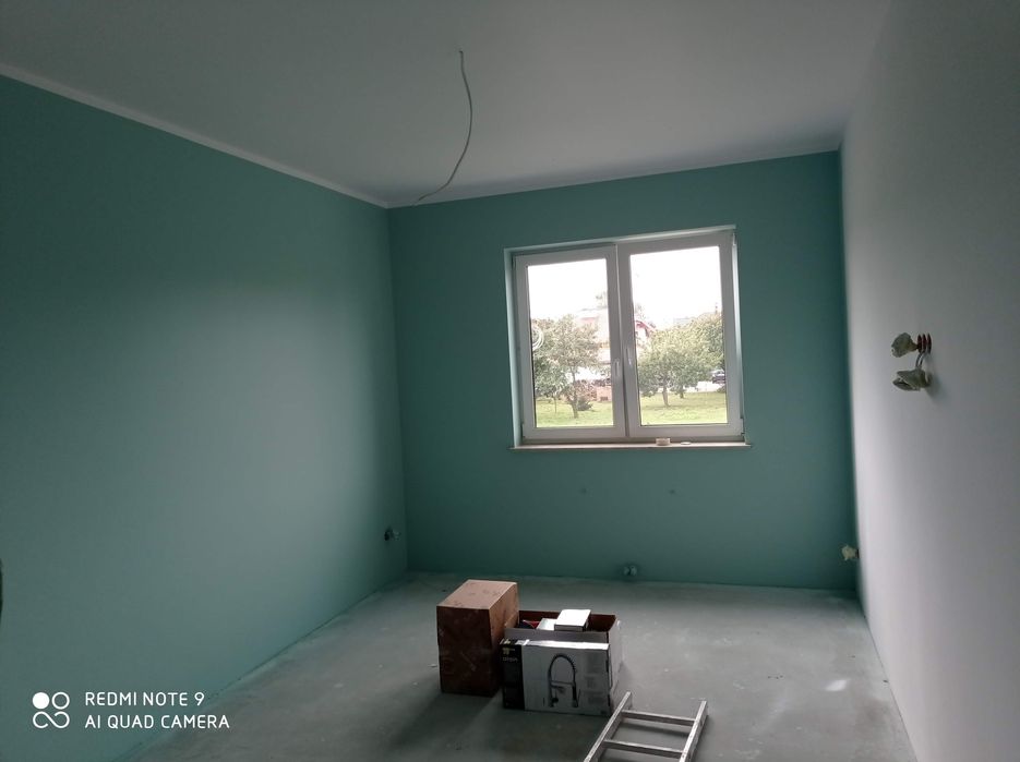 Gładzie od35zł z materiałem malowanie natryskowe od 17zł