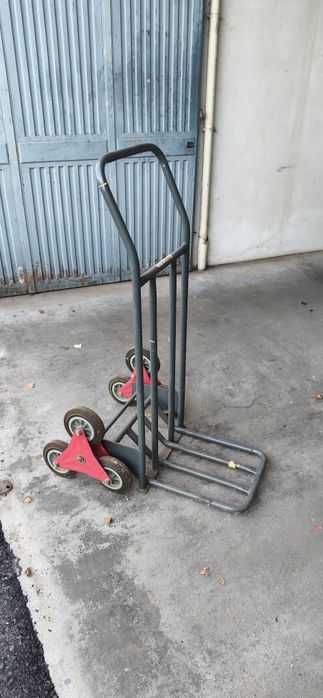 Carrinho de transporte mercadorias 6 rodas