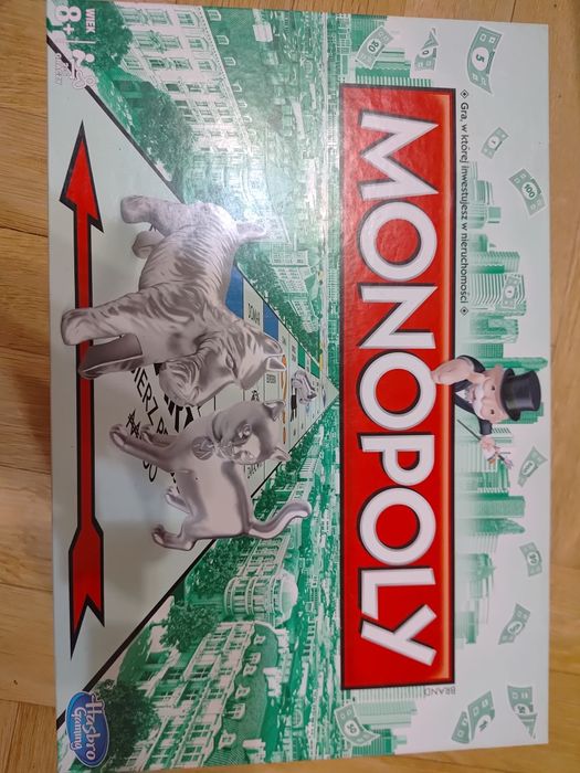 Monopoly gra unikat ulice Warszawy