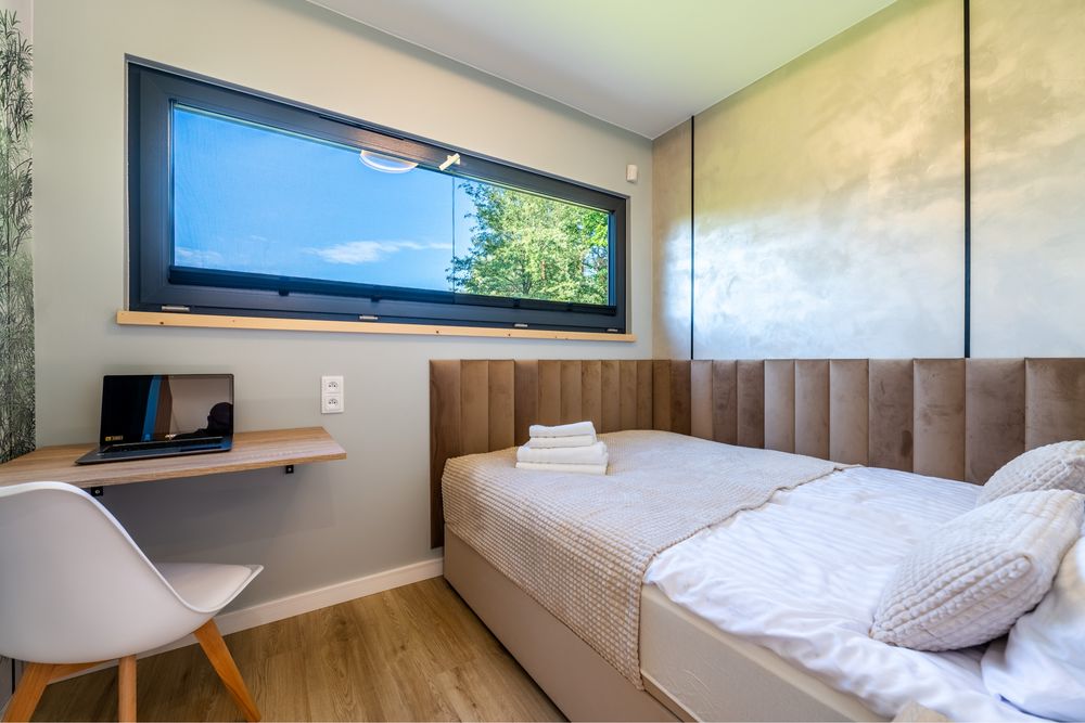 Cichy Zakątek – Domek z balią i sauną | Forest SPA House | Blisko Radomia l Klimatyzacja