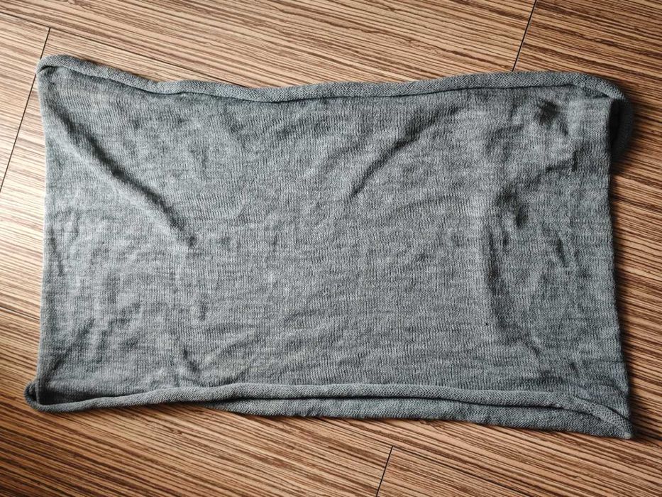 Reserved Szalik Komin elastyczny szary ciepły i długi