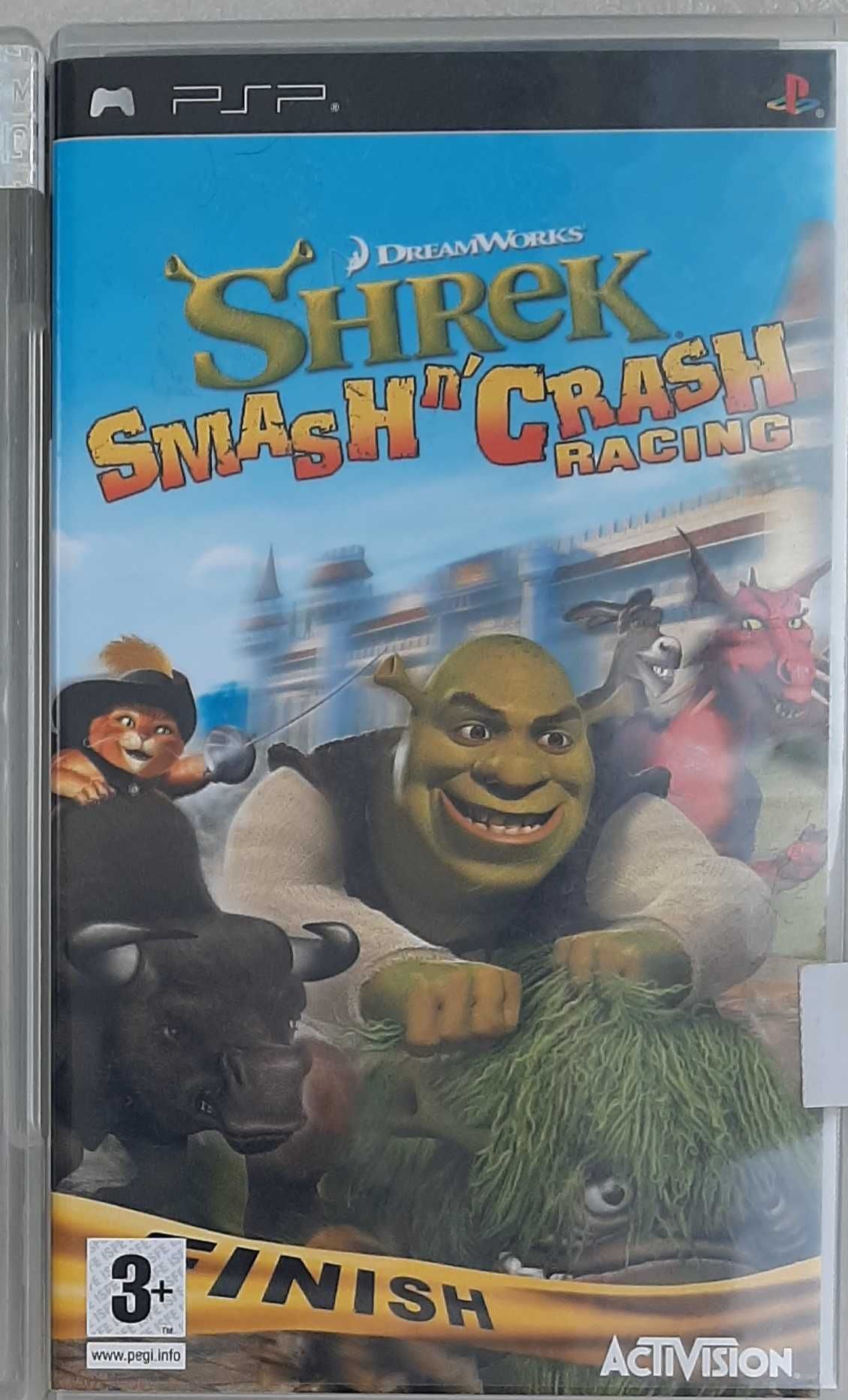 Jogo PSP Shrek Smash n´Crash Racing como novo Almada, Cova Da