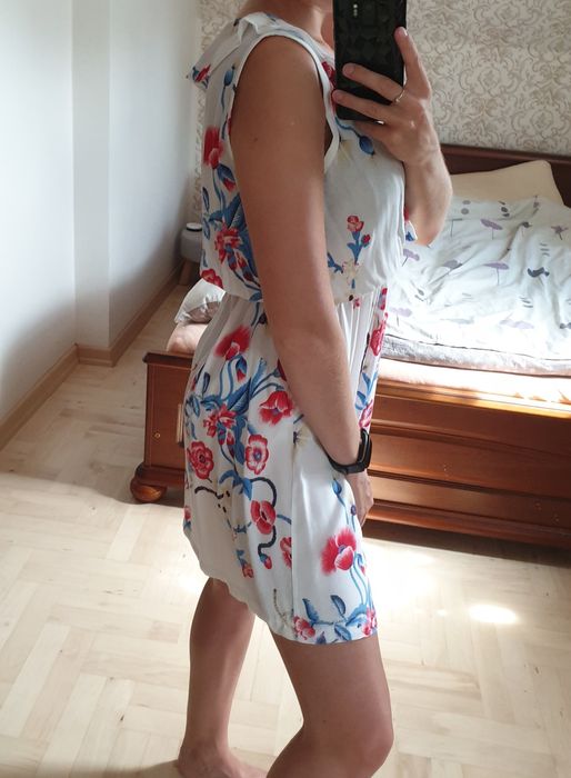 Letnia sukienka w kwiaty