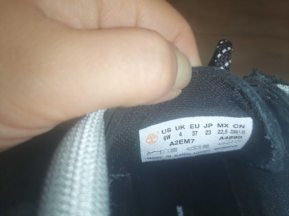 Botas timberland mulher originais 37