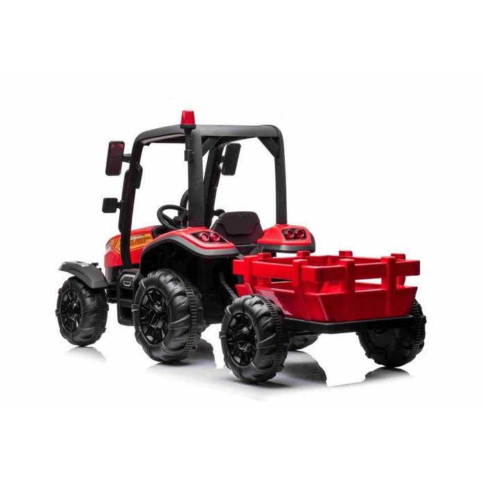 Traktor z Przyczepką 400W 24V Auto Ciągnik Pojazd na akumulator Blast