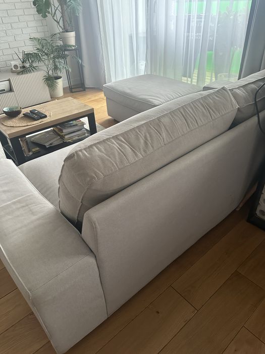 Kanapa + pufa podnóżek ze schowkiem Ikea Kivik
