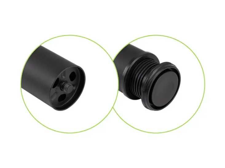 Опора  для стола 820мм черная матовая