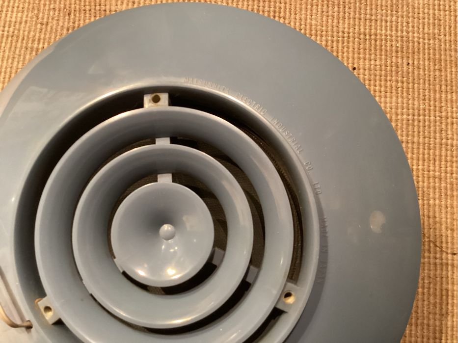 Coluna de som Disco voador UFO National Spt-510 de 1961. Art Deco.