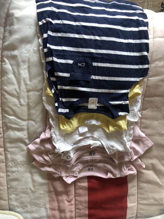 5 T-shirts bebé 9-12M