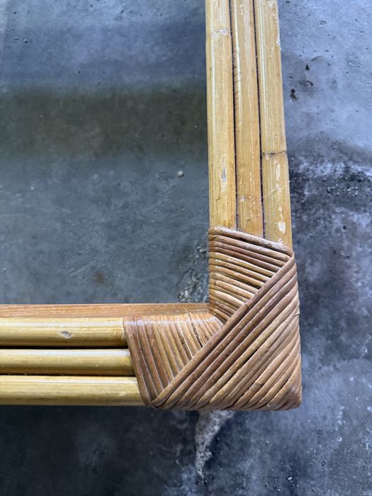 Cama de casal em bambu