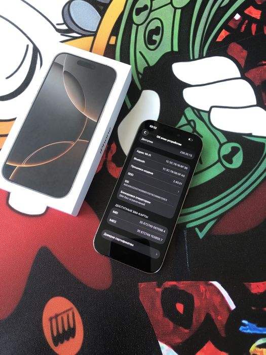 Продается IPhone 16 PRO 256 Neverlock