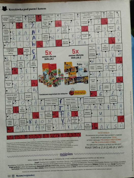 Mój pies i kot 2017