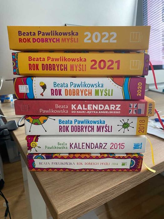 Zestaw kalendarzy Beaty Pawlikowskiej