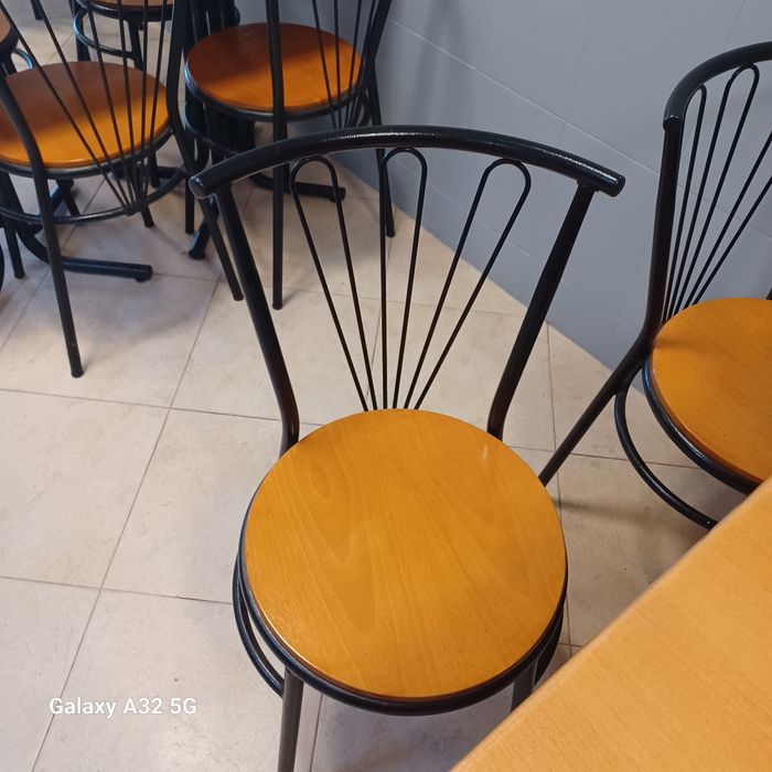 Mesas e cadeiras para café/ restaurante