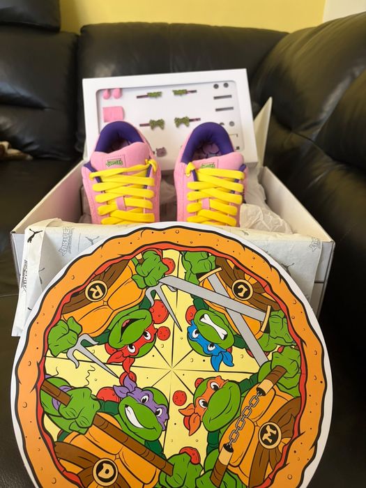 Puma suede XL 2x TMNT “krang” edição limitada