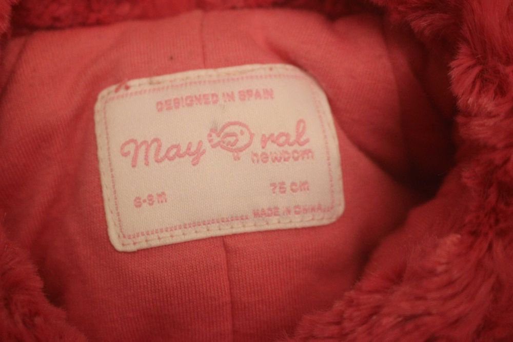 Casaco Rosa Mayoral 6-9 meses