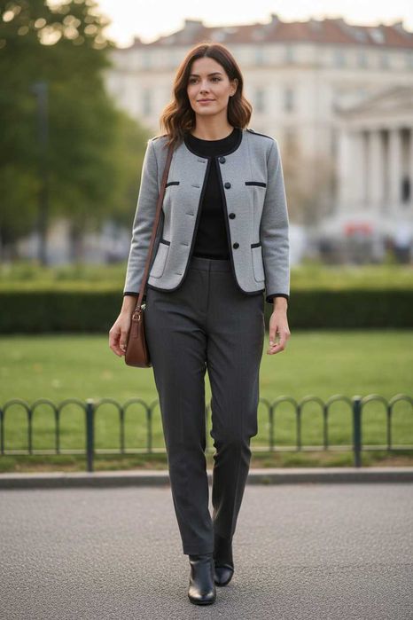 Стильний Жакет H&M у Французькому Стилі твоя Елегантність та Контраст