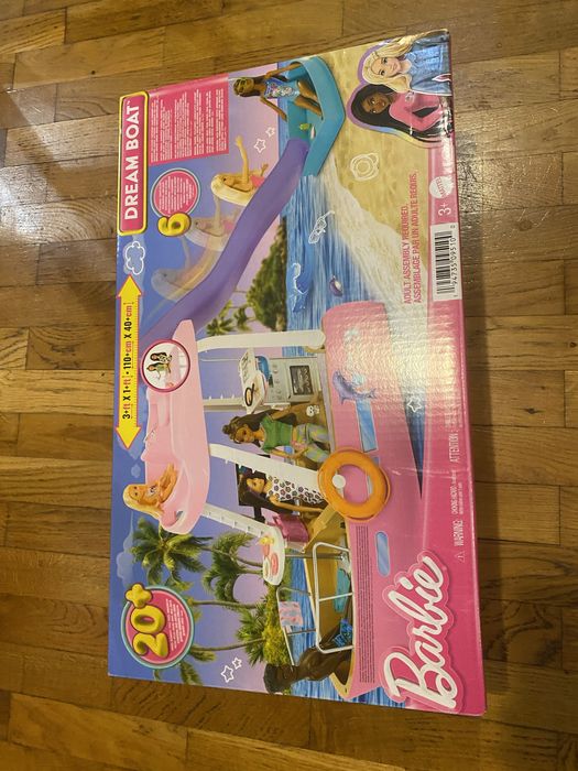 Wymarzona łódka Barbie