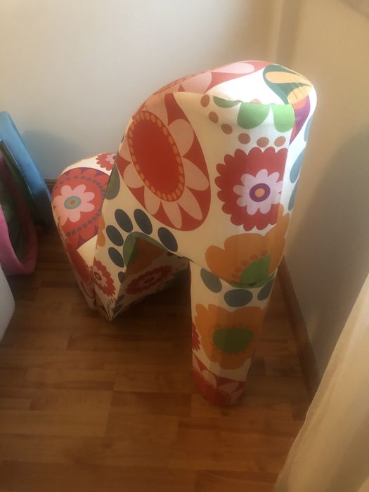 Cadeira criança em forma de Sapato