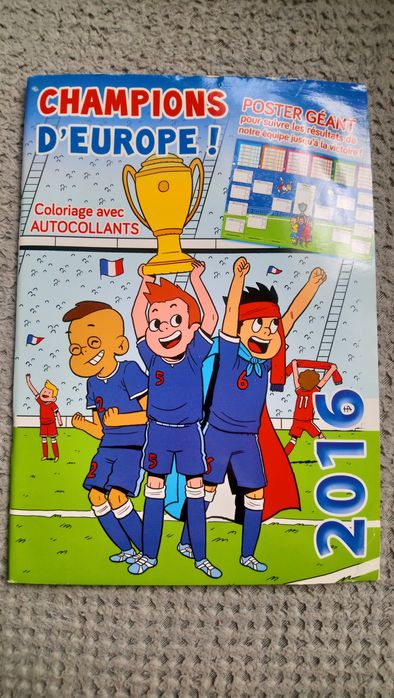 Kolorowanka dla fana piłki nożnej ME 2016