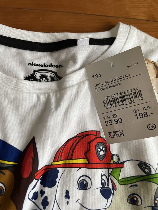 Podkoszulka Psi Patrol C&A_nowa_134