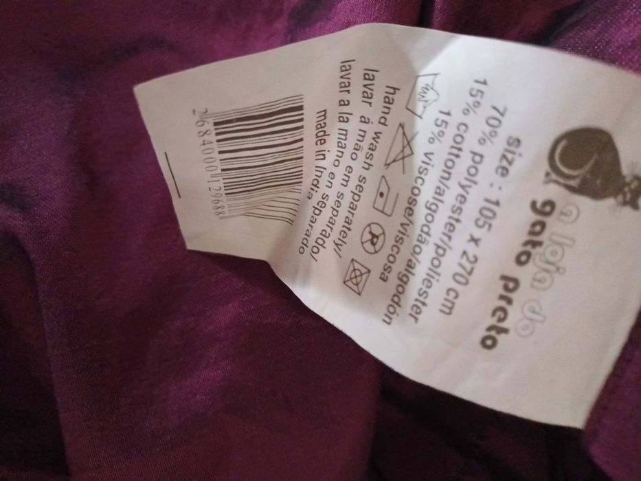 Conjunto de cama de casal+ cortinados do gato preto