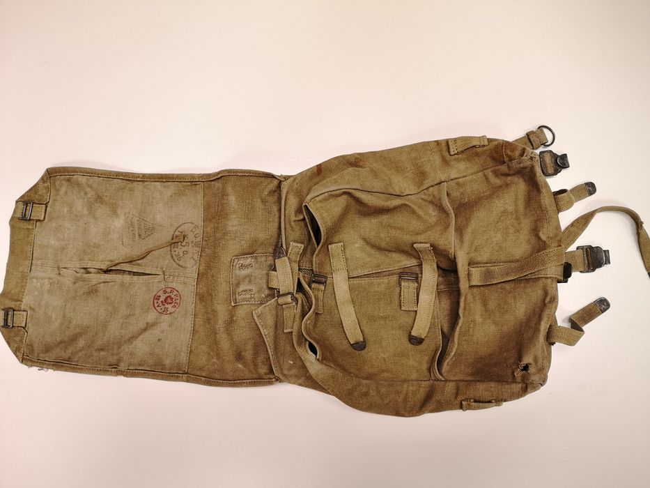 Plecak kostka, tornister WP wz. 33, 1936r, 5 Pułk Piechoty Leg.