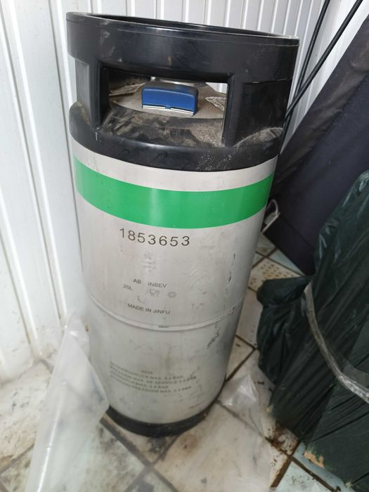 Кега пивна 20л нержавійка (AB InBev