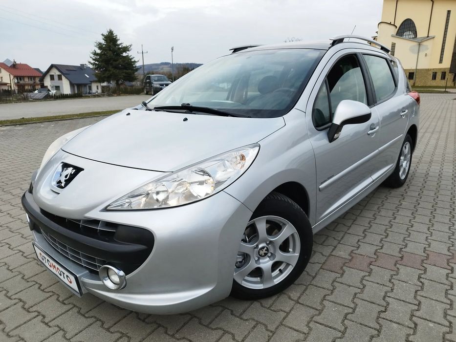Peugeot 207 1.4i 95KM Niemcy Panorama klima ORYGINAŁ Zdrowy!! Warto Stan bdb