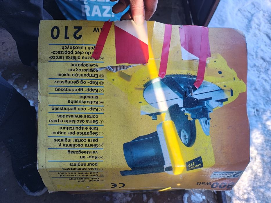 Piła tarczowa ARWIN AW 210