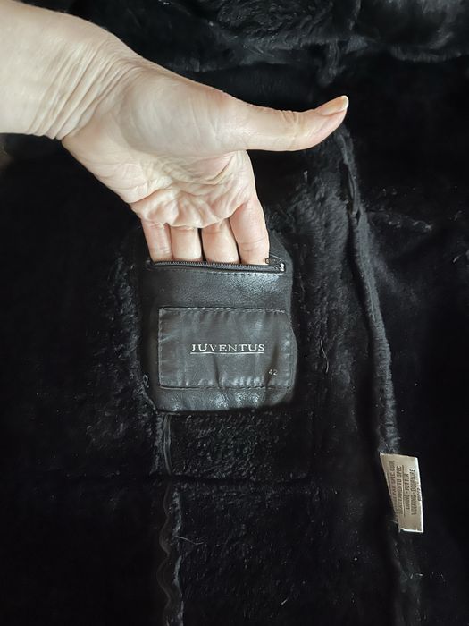 Дубленка размер XL с норкой