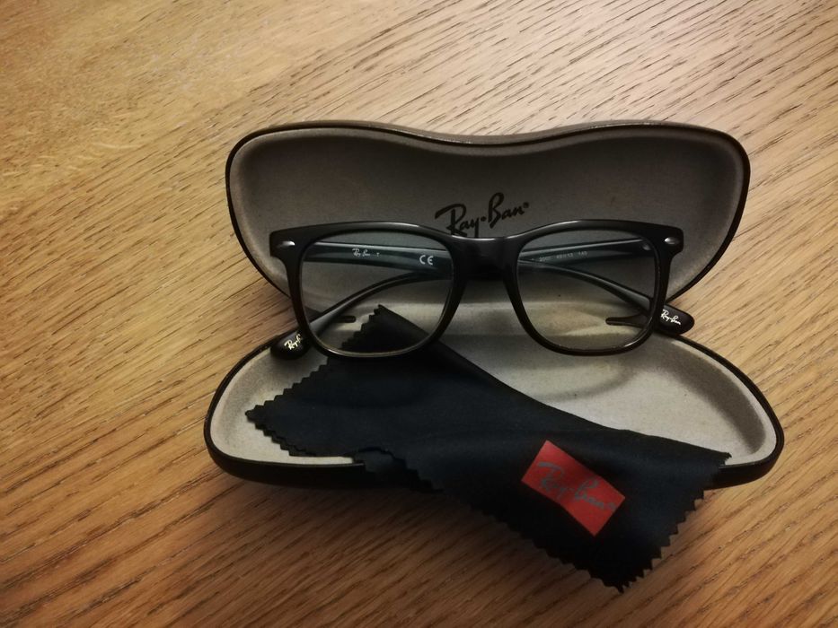 Ray Ban - Eyeglasses - Wayfarer - Preto - como novo