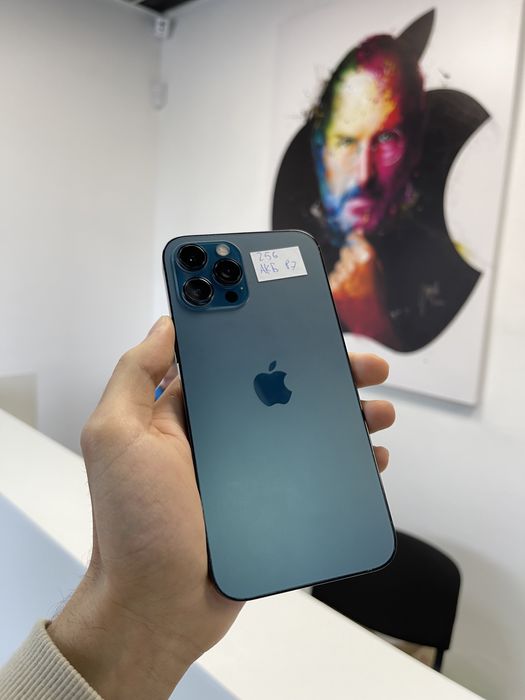 IPhone 12 Pro Max Pacific Blue 256 Unlock в Хорошем Состоянии 17 500