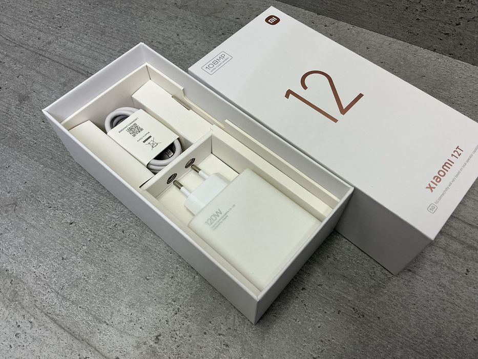 Новий телефон Xiaomi 12T 8/128gb blue amoled 120hz android NFC