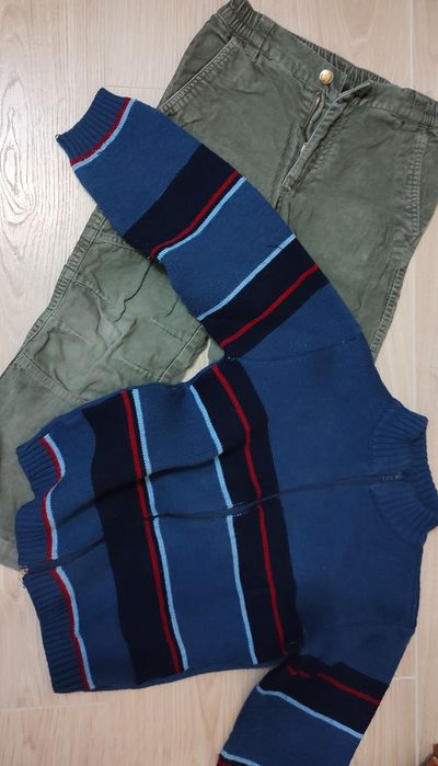 Великий пакет одягу для хлопчика 8-9 років