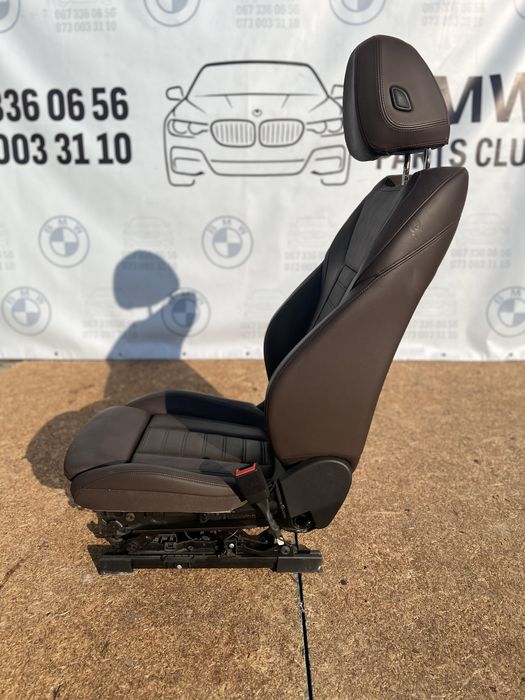 Салон BMW X3 G01 (коричнева шкіра)
