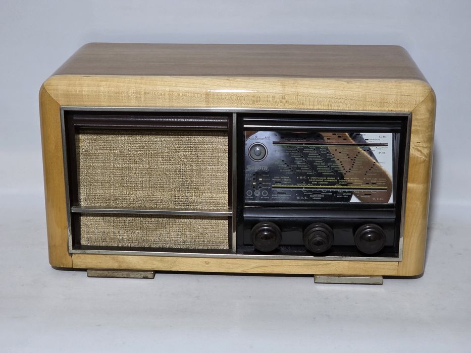 Rádio antigo reparado Sonora
