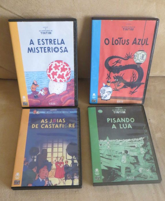 Personagens 3 Princesa Selénia dos Minimoys + Oferta 4 DVD´s Tintim