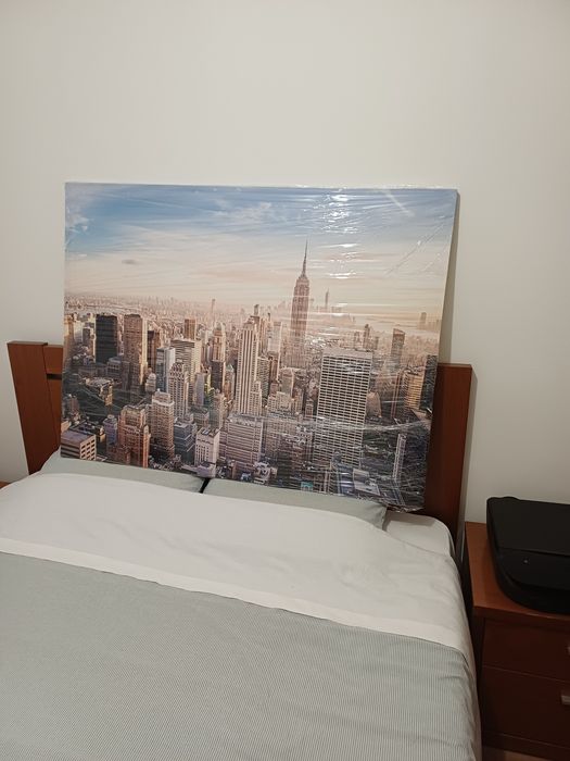 Tela impressa "New York"
