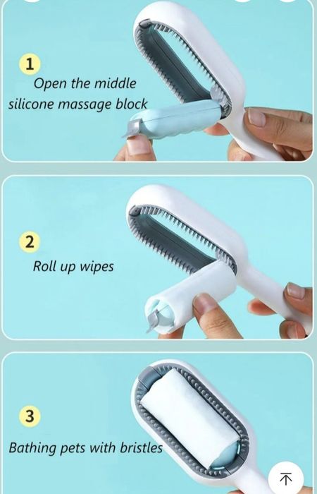 Щітка для шерсті котів та собак