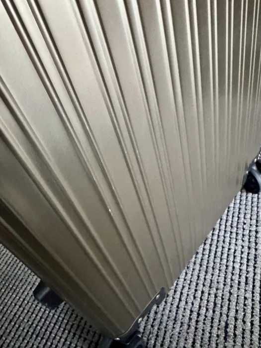 Walizka aluminiowa Wittchen złota Prime Line