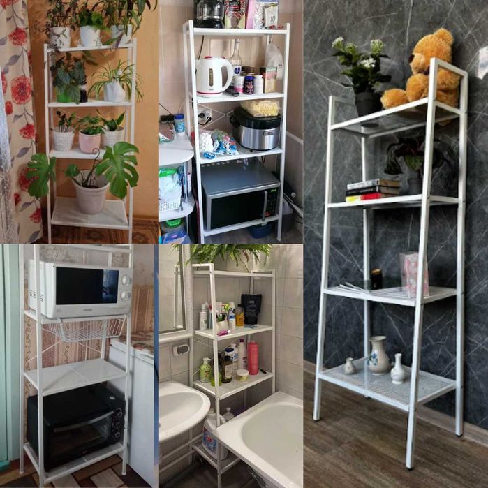 Стелаж металевий для дому для офісу для салону стеллаж