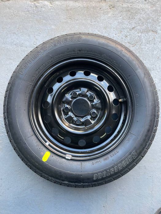 Запаска докатка R14 5x114,3 Шина літня 195 65 Bridgestone Potenza