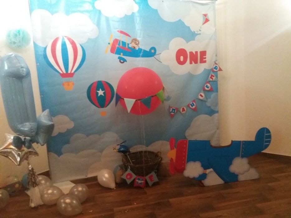 Банер фотозона на один рік