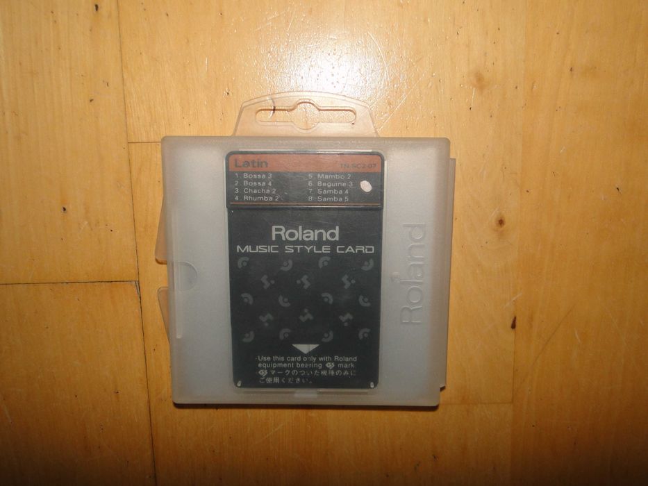Karta Style ROLAND TN-SC2-07 LATIN Dla Serii E,RA-90,KR-500,CA,E-PRO